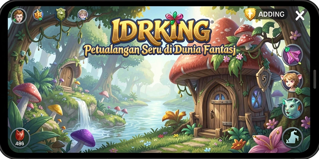 Tampilan gameplay petualangan yang seru dan menantang.