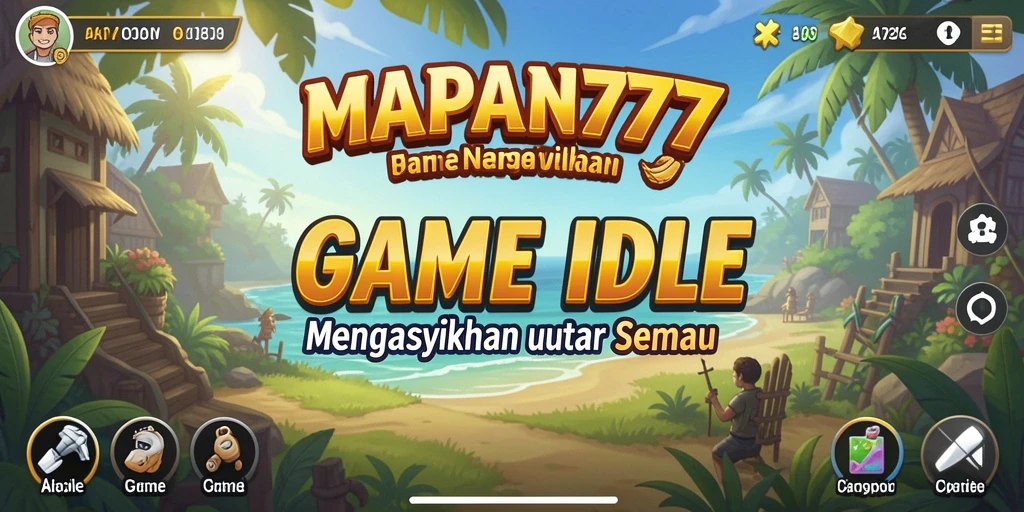 Tampilan gameplay idle yang menarik di MAPAN777.