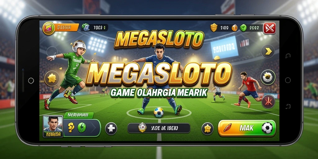 Tampilan gameplay MEGASLOTO yang seru dan interaktif.