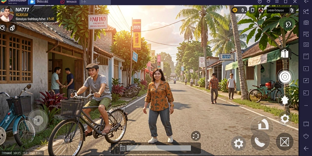 Gameplay menarik dengan simulasi kehidupan sehari-hari yang realistik.