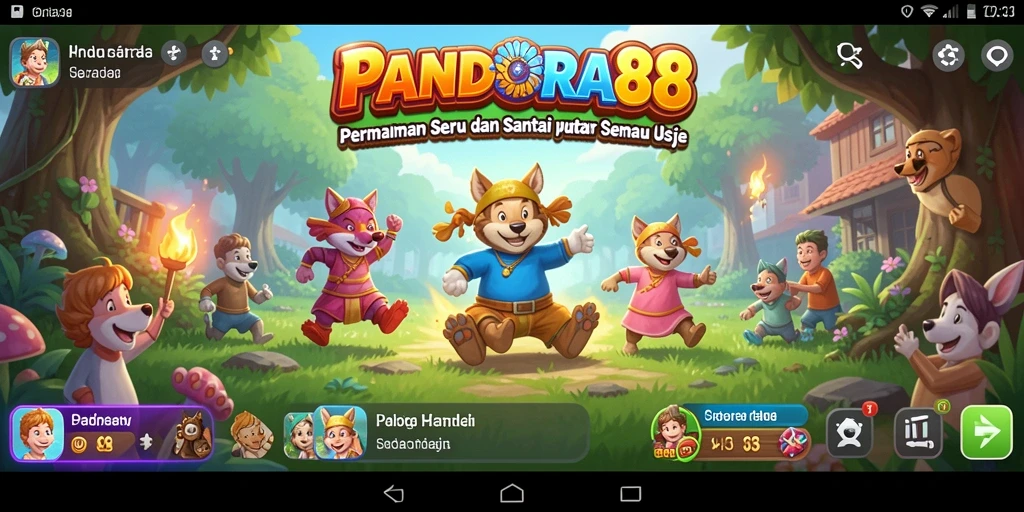 Screenshot PANDORA88 menunjukkan gameplay yang seru dan interaktif.
