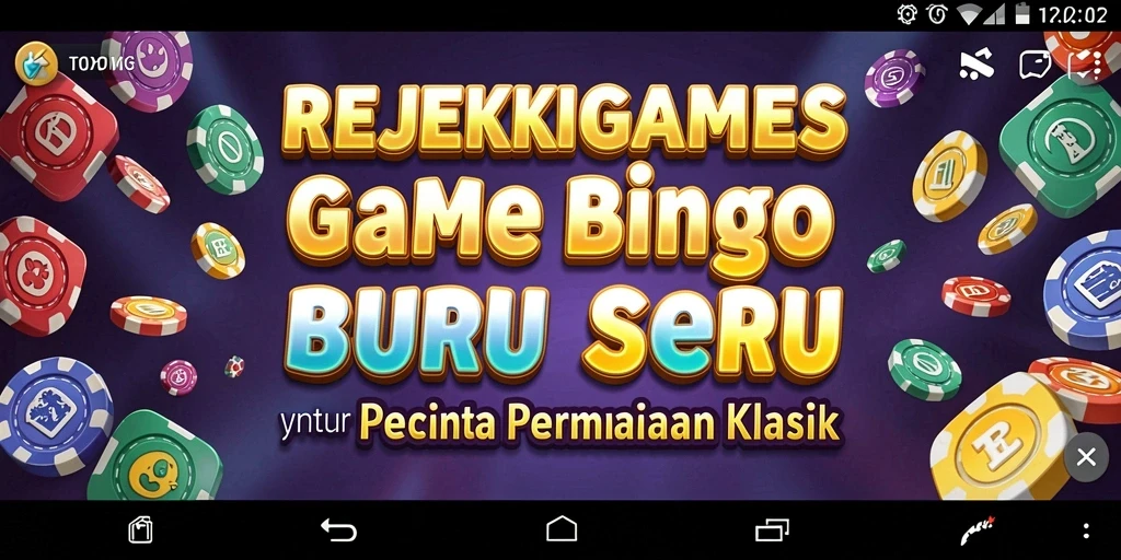 Tampilan permainan Bingo yang penuh warna dan menarik di REJEKIGAMES