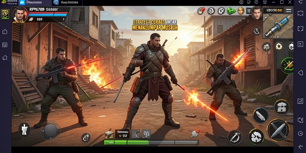 Tampilan gameplay RP6789 yang penuh strategi dan taktik.