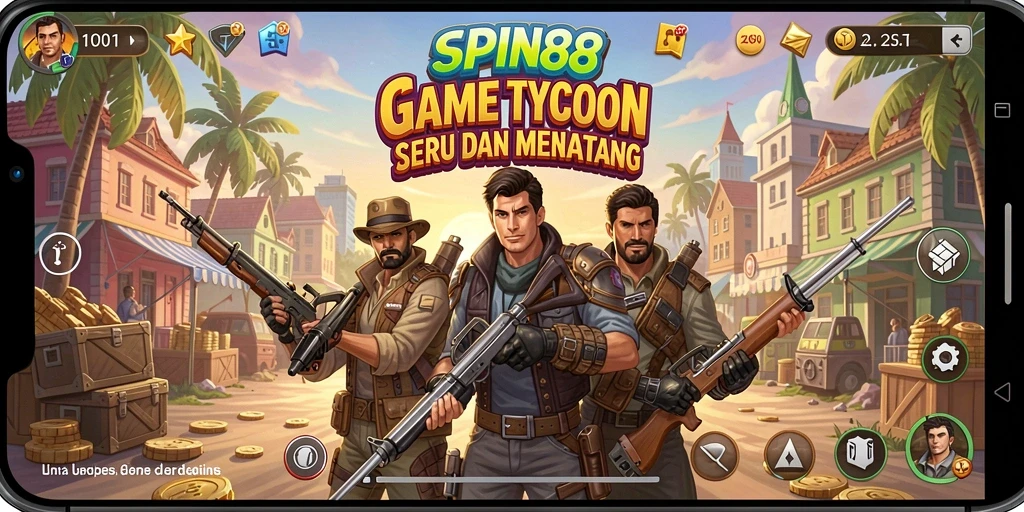 Tampilan gameplay SPIN88 yang menarik dan seru.