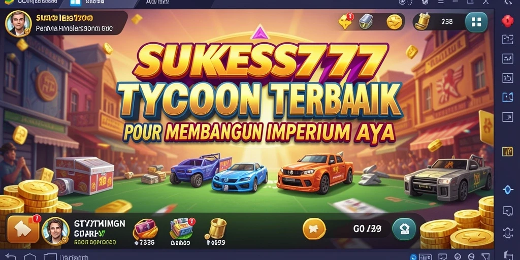 Tampilan gameplay SUKSES777 yang menarik dan penuh strategi.