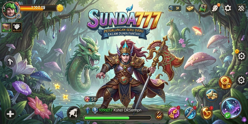 Tampilan menarik dari gameplay petualangan SUNDA777 yang memukau.